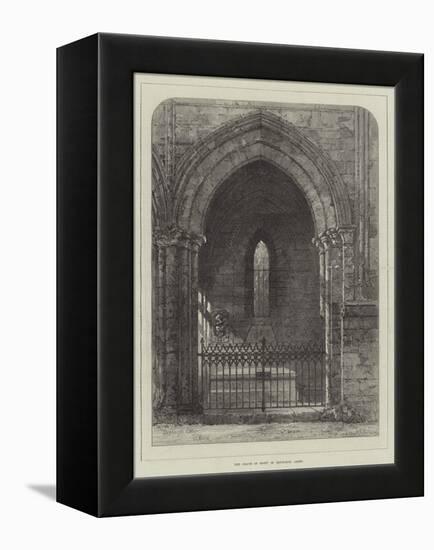 The Grave of Scott in Dryburgh Abbey-Samuel Read-Framed Premier Image Canvas