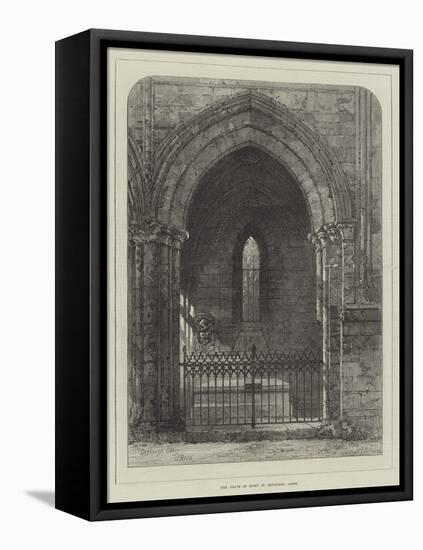 The Grave of Scott in Dryburgh Abbey-Samuel Read-Framed Premier Image Canvas