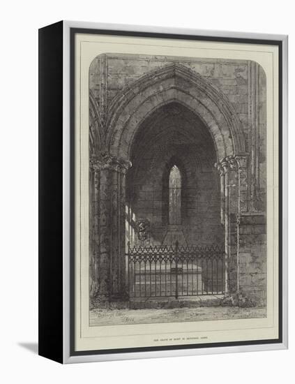 The Grave of Scott in Dryburgh Abbey-Samuel Read-Framed Premier Image Canvas