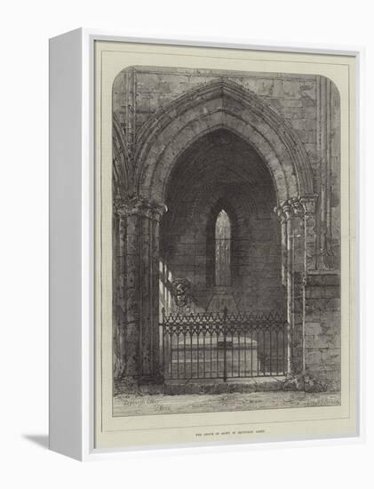 The Grave of Scott in Dryburgh Abbey-Samuel Read-Framed Premier Image Canvas