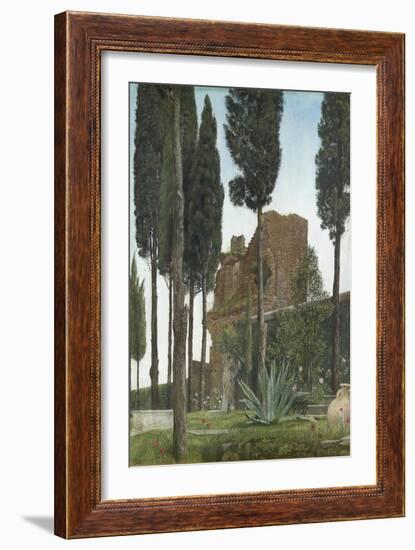 The Grave of Shelley-Walter Crane-Framed Giclee Print