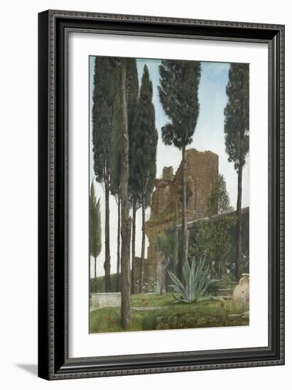 The Grave of Shelley-Walter Crane-Framed Giclee Print