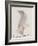 The Gray Bird, from "Sixteen Drawings of Comic Birds"-Edward Lear-Framed Giclee Print