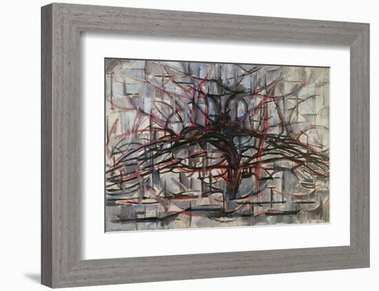 The Gray Tree, 1912-Piet Mondrian-Framed Art Print