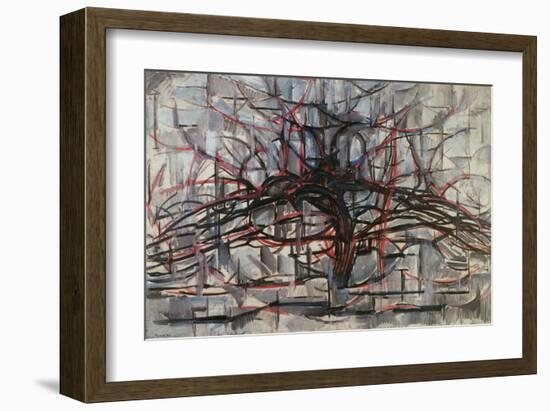 The Gray Tree, 1912-Piet Mondrian-Framed Art Print