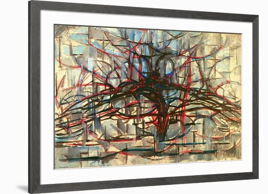 the Gray Tree 1912-Piet Mondrian-Framed Premium Giclee Print