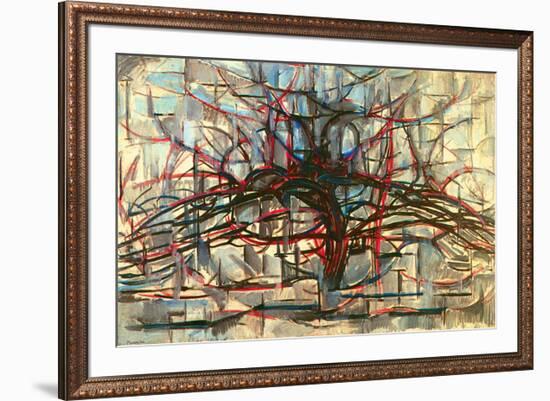 the Gray Tree 1912-Piet Mondrian-Framed Premium Giclee Print