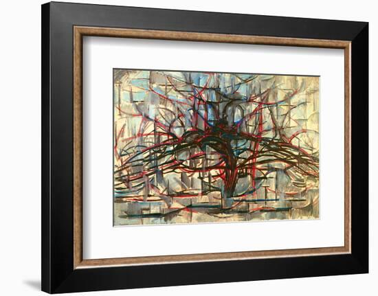 the Gray Tree 1912-Piet Mondrian-Framed Art Print