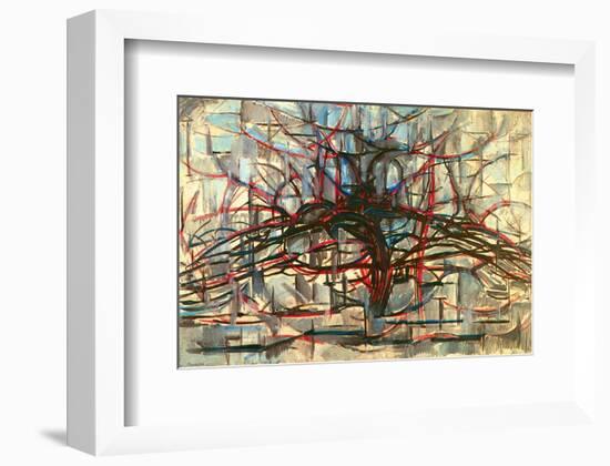 the Gray Tree 1912-Piet Mondrian-Framed Art Print