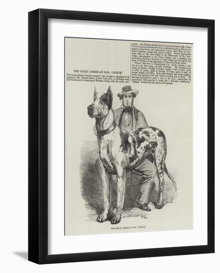 The Great American Dog Prince-Harrison William Weir-Framed Giclee Print