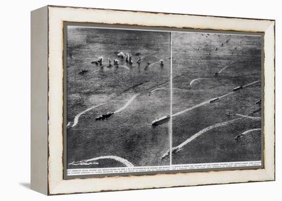 The Great American Naval Victory Off Midway Island, 6th-8th June 1942-null-Framed Premier Image Canvas