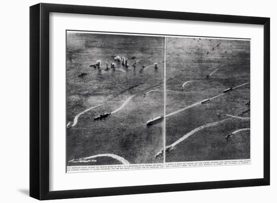 The Great American Naval Victory Off Midway Island, 6th-8th June 1942-null-Framed Photographic Print