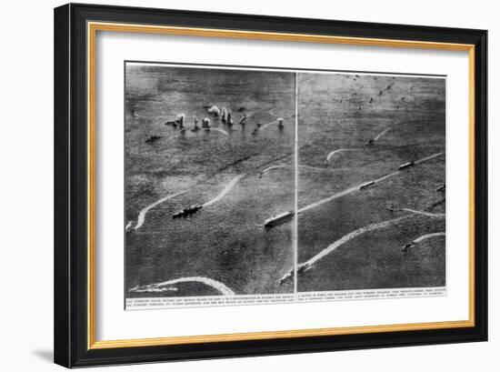 The Great American Naval Victory Off Midway Island, 6th-8th June 1942-null-Framed Photographic Print