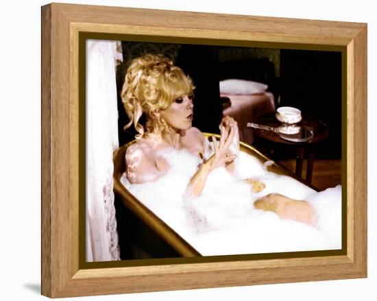 THE GREAT BANK ROBBERY, 1969 directed by HY AVERBACK Kim Novak (photo)-null-Framed Stretched Canvas