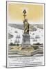 The Great Bartholdi Statue-Currier & Ives-Mounted Giclee Print