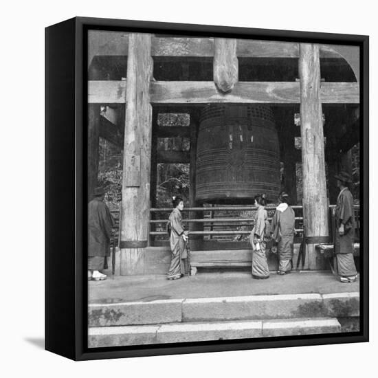 The Great Bell of Chion-In Temple, Kyoto, Japan, 1904-Underwood & Underwood-Framed Premier Image Canvas