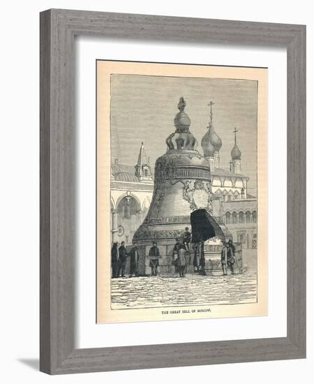 The Great Bell of Moscow, 1893-null-Framed Giclee Print