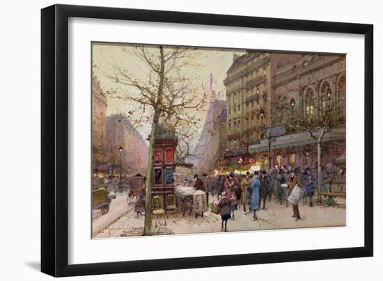 The Great Boulevards-Eugene Galien-Laloue-Framed Giclee Print