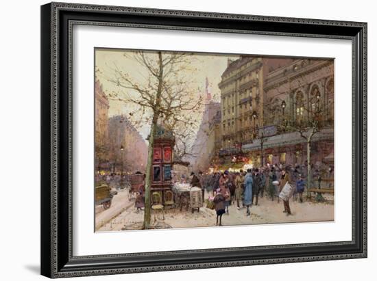 The Great Boulevards-Eugene Galien-Laloue-Framed Giclee Print