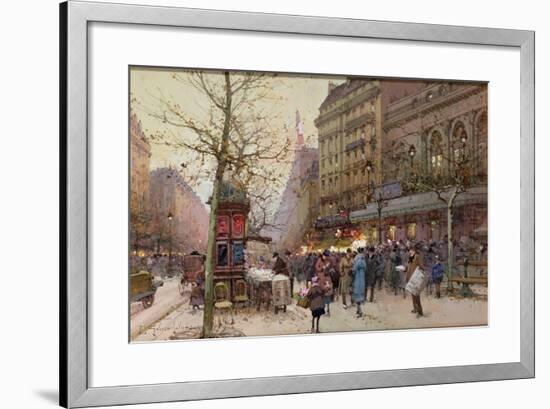 The Great Boulevards-Eugene Galien-Laloue-Framed Giclee Print