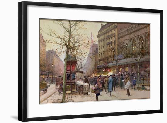 The Great Boulevards-Eugene Galien-Laloue-Framed Giclee Print