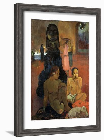 The Great Buddha, 1899-Paul Gauguin-Framed Giclee Print