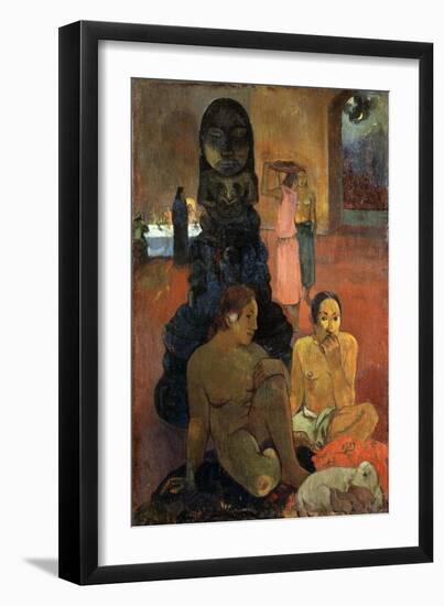 The Great Buddha, 1899-Paul Gauguin-Framed Giclee Print