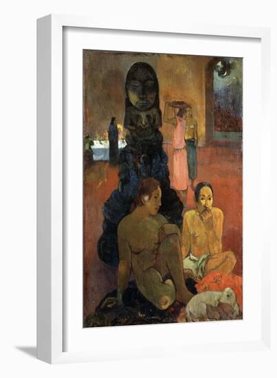 The Great Buddha, 1899-Paul Gauguin-Framed Giclee Print