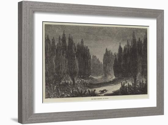 The Great Cemetery, at Scutari-Samuel Read-Framed Giclee Print