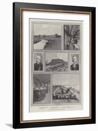 The Great Central Railway, Opened on 9 March-Charles Auguste Loye-Framed Giclee Print