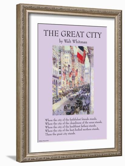 The Great City-null-Framed Art Print