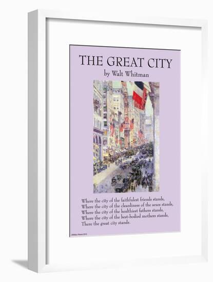 The Great City-null-Framed Art Print