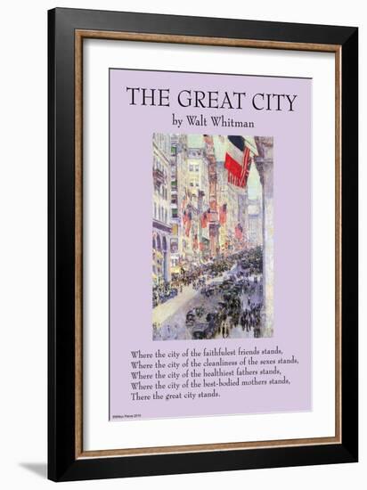 The Great City-null-Framed Art Print