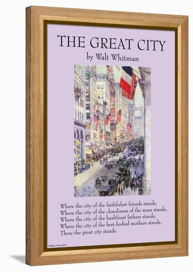 The Great City-null-Framed Stretched Canvas