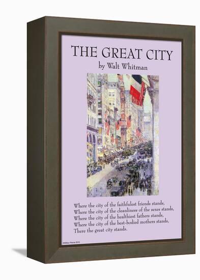 The Great City-null-Framed Stretched Canvas