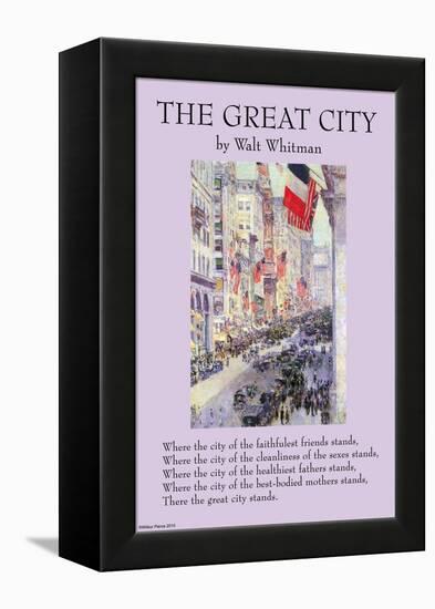 The Great City-null-Framed Stretched Canvas