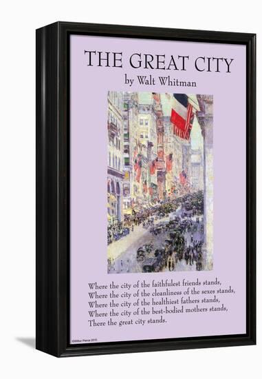 The Great City-null-Framed Stretched Canvas