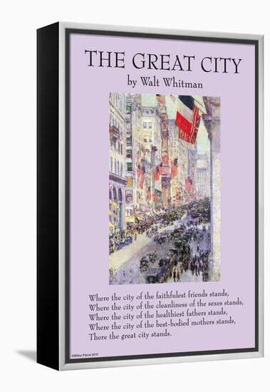 The Great City-null-Framed Stretched Canvas