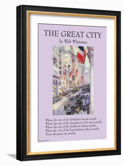 The Great City-null-Framed Premium Giclee Print