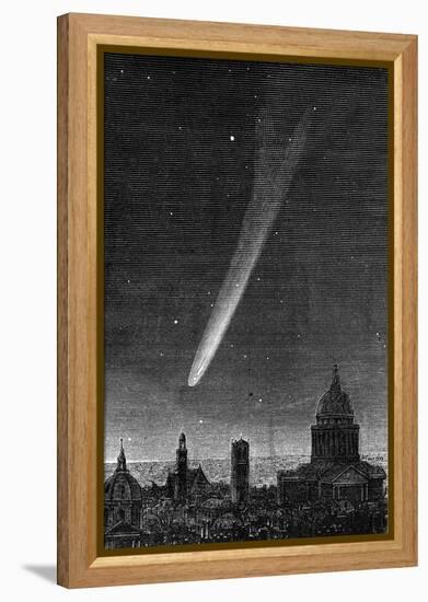 The Great Comet Seen in Paris October 17, 1882-null-Framed Stretched Canvas