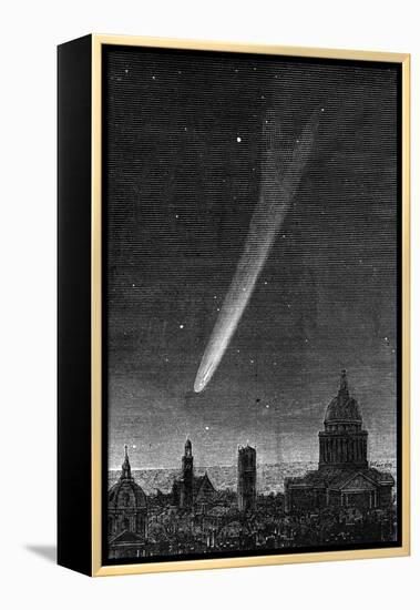 The Great Comet Seen in Paris October 17, 1882-null-Framed Stretched Canvas