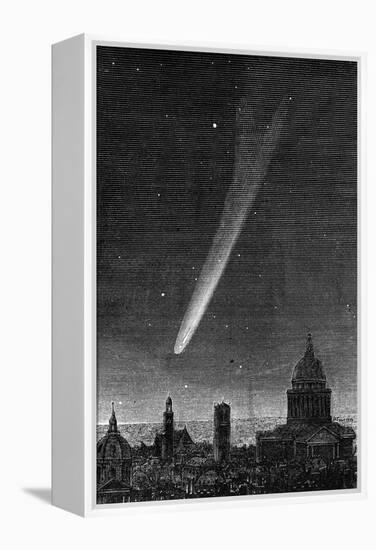 The Great Comet Seen in Paris October 17, 1882-null-Framed Stretched Canvas