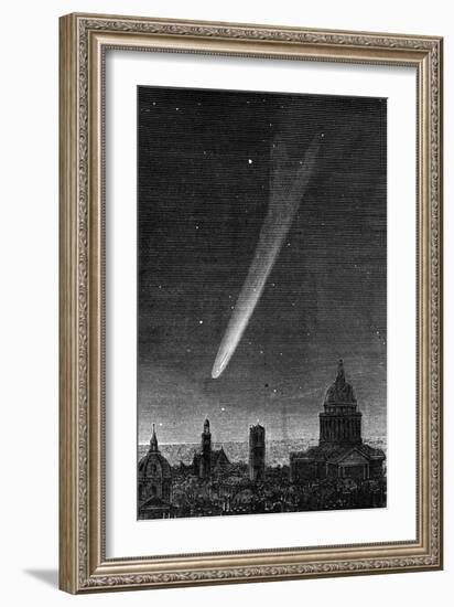 The Great Comet Seen in Paris October 17, 1882-null-Framed Photo