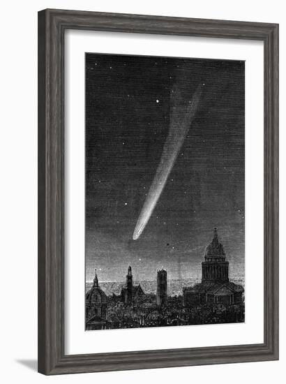 The Great Comet Seen in Paris October 17, 1882-null-Framed Photo