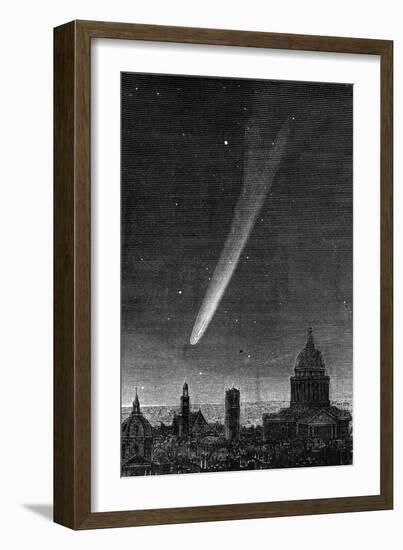 The Great Comet Seen in Paris October 17, 1882-null-Framed Photo