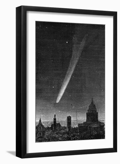 The Great Comet Seen in Paris October 17, 1882-null-Framed Photo