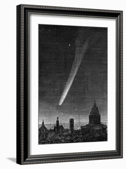 The Great Comet Seen in Paris October 17, 1882-null-Framed Photo