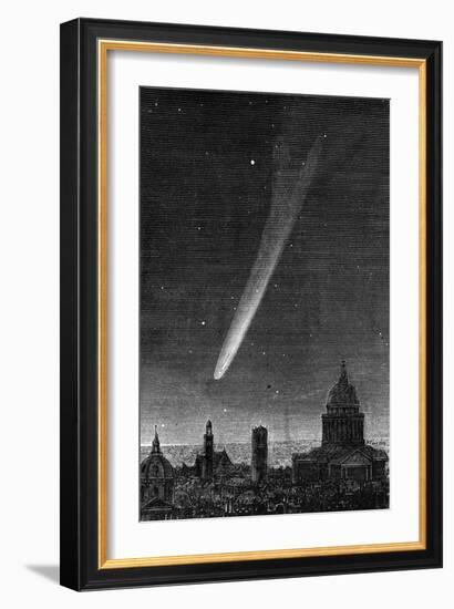 The Great Comet Seen in Paris October 17, 1882-null-Framed Photo