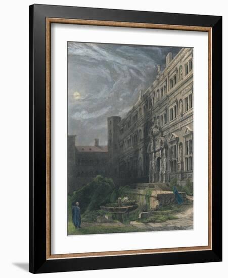 The Great Court of Heidelberg, 1834-Henry Winkles-Framed Giclee Print