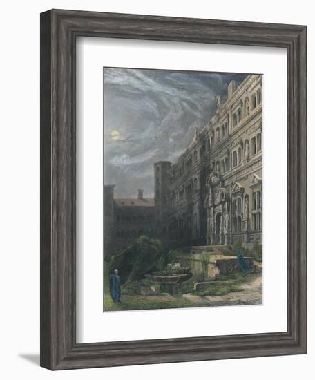 The Great Court of Heidelberg, 1834-Henry Winkles-Framed Giclee Print